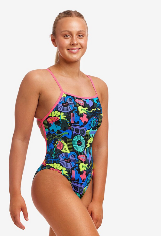 Funkita Womens Strapped In One Piece - Poppy Long