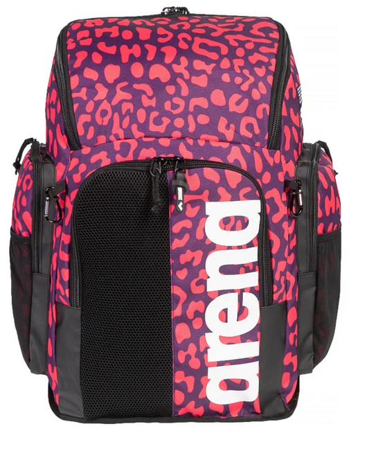 Arena Backpacks 45L Spiky Backpack: Leopard