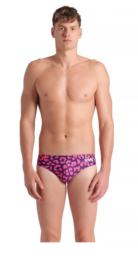 Arena Mens Brief - Leopard