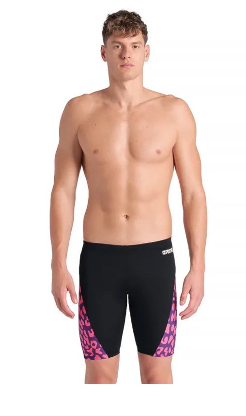 Arena Mens Jammer - Leopard