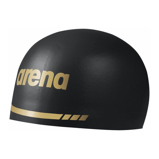 Arena 3D Soft Silicone Cap: Black and Red