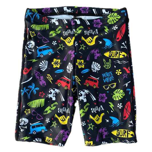 Rippled Effect Mens Jammers - Surfer